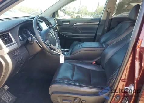 2019 Toyota Highlander Limited from USA, damaged, VIN 5TDDZRFH9KS966825